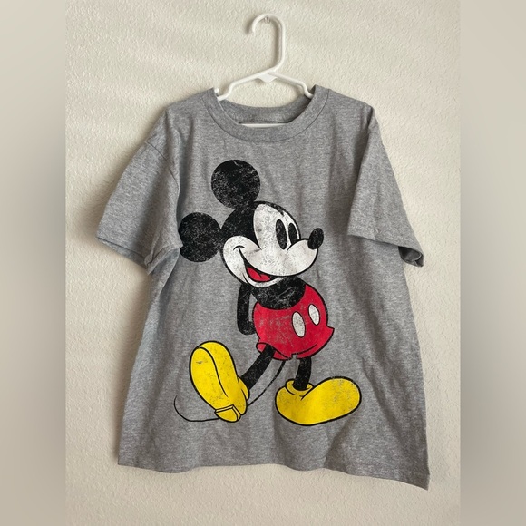 Disney Mickey Mouse Gray and Red Kids T-Shirt size S-NWOT - Picture 4 of 4